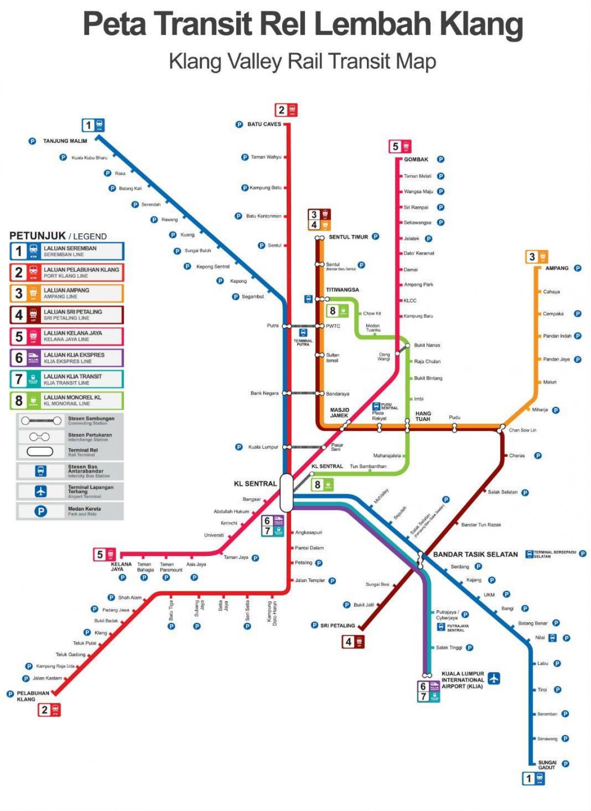 쿠알라룸푸르 기차역은 지도
