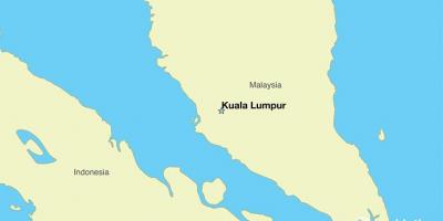 의 지도의 수도 말레이시아