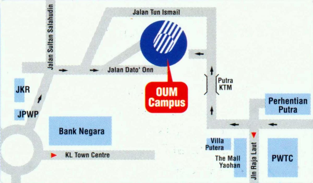 지도 은행 negara 위치 말레이시아