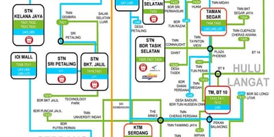 Kl bus 지도