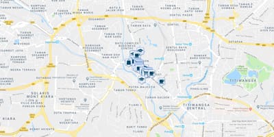 지도 jalan ipoh 쿠알라룸푸르