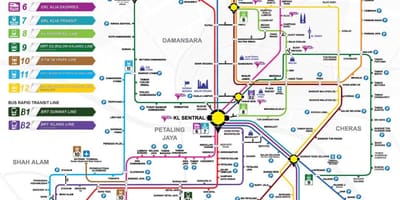 지도 klang valley