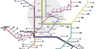 푸트 lrt station 지도